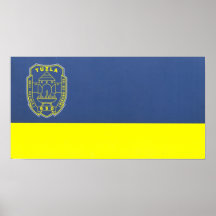 Tuzla Flag Print