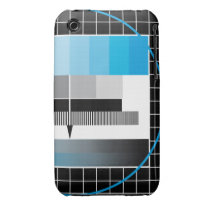 TV cyan test pattern case casemate cases