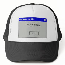 Tv Hat by Dustbuster Tv Hat