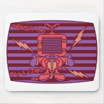 TV_MAN mousepads by auraclover TV_MAN mousepads