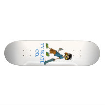 TV SKATE CO. CUSTOM SKATE BOARD
