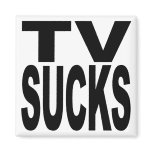 TV Sucks Fridge Magnet