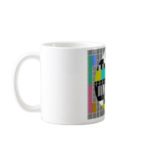Tv Test Card Closedown Coffee Mug
