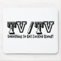 TV/TV mousepads by TVTVBAND TV/TV mousepads