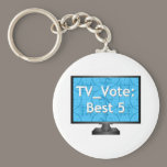 TV Vote Official Keychain keychains