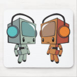 TV Walk men Mouse Pad