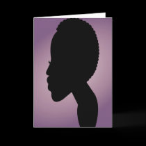 TWA (Lavendar)  Greeting Card cards