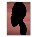 TWA (teeny weeny afro)  Greeting Card