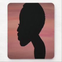 TWA (teeny weeny afro) mouse pad mousepads