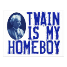 Twain Is My Homeboy Post Cards