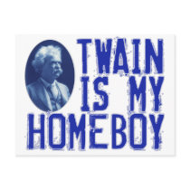 Twain Is My Homeboy postcards