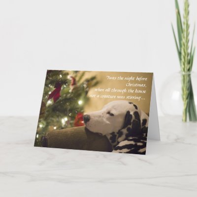 &#39;Twas the night before... Greeting Card