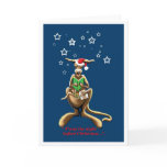 T'was the night before Christmas Australian card