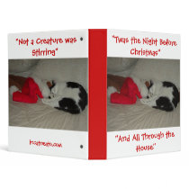 "Twas the Night Before Christmas". binders