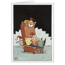 'Twas The Night Before Christmas Greeting Card