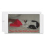 Twas the Night Before Christmas/kitten Personalized Photo Card