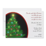 "Twas the Night" Christmas (Eve) Tree Invitations