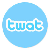 Twat stickers by BoogieMonst Twat stickers