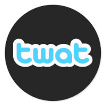 Twat stickers by BoogieMonst Twat stickers