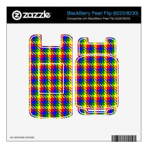 Tweed Multi BlackBerry Skins
