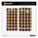 Tweed multi samsung captivate skin