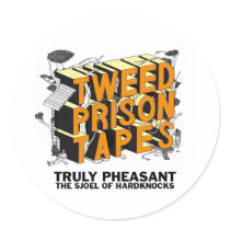 Tweed Prison Tapes stickers