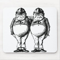 Tweedle Dee and Tweedle Dum Mouse Mats