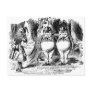 Tweedle Dee and Tweedle Dum Postcard