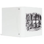 Tweedledee and Tweedledum Vinyl Binders