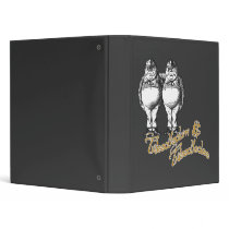 Tweedledum & Tweedledee Vinyl Binders
