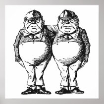 Tweedledum & Tweedledee Print