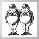 Tweedledum & Tweedledee Print