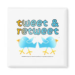 Tweet And Retweet Magnets