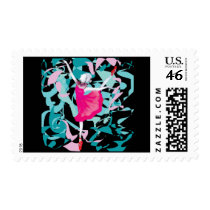 Tweet Ballet in the Abyss postage stamp
