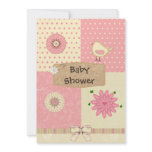 tweet girl Baby shower Invitation