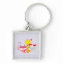Tweet Heart Keychains