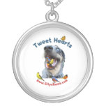 Tweet Hearts Bird Dog Custom Necklace