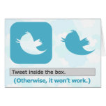Tweet Inside the Box cards