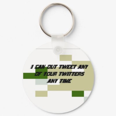 tweet key chain by dane_ger