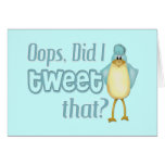 Tweet Me Mania! cards