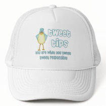 Tweet Me Mania! hats by FracturedTees Tweet Me Mania! hats