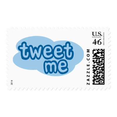 tweet me (twitter) stamps by worldsfair