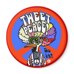 Tweet Peace! magnet