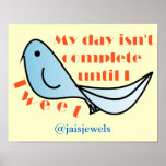Tweet Poster Print