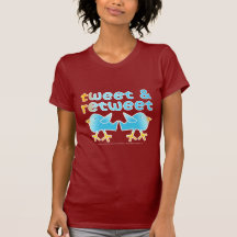 Tweet & Retweet Women's Dark Tees