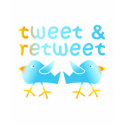 Tweet & Retweet Women's Dark Tees t-shirts