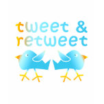 Tweet & Retweet Women's Dark Tees t-shirts