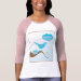 Ladies 3/4 Sleeve Raglan (Fitted)