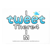 Tweet There4 Posters, Prints & Canvases