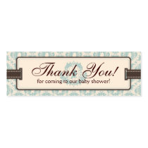 Tweet Tweet Boy TY Skinny Gift Tag Business Card Template